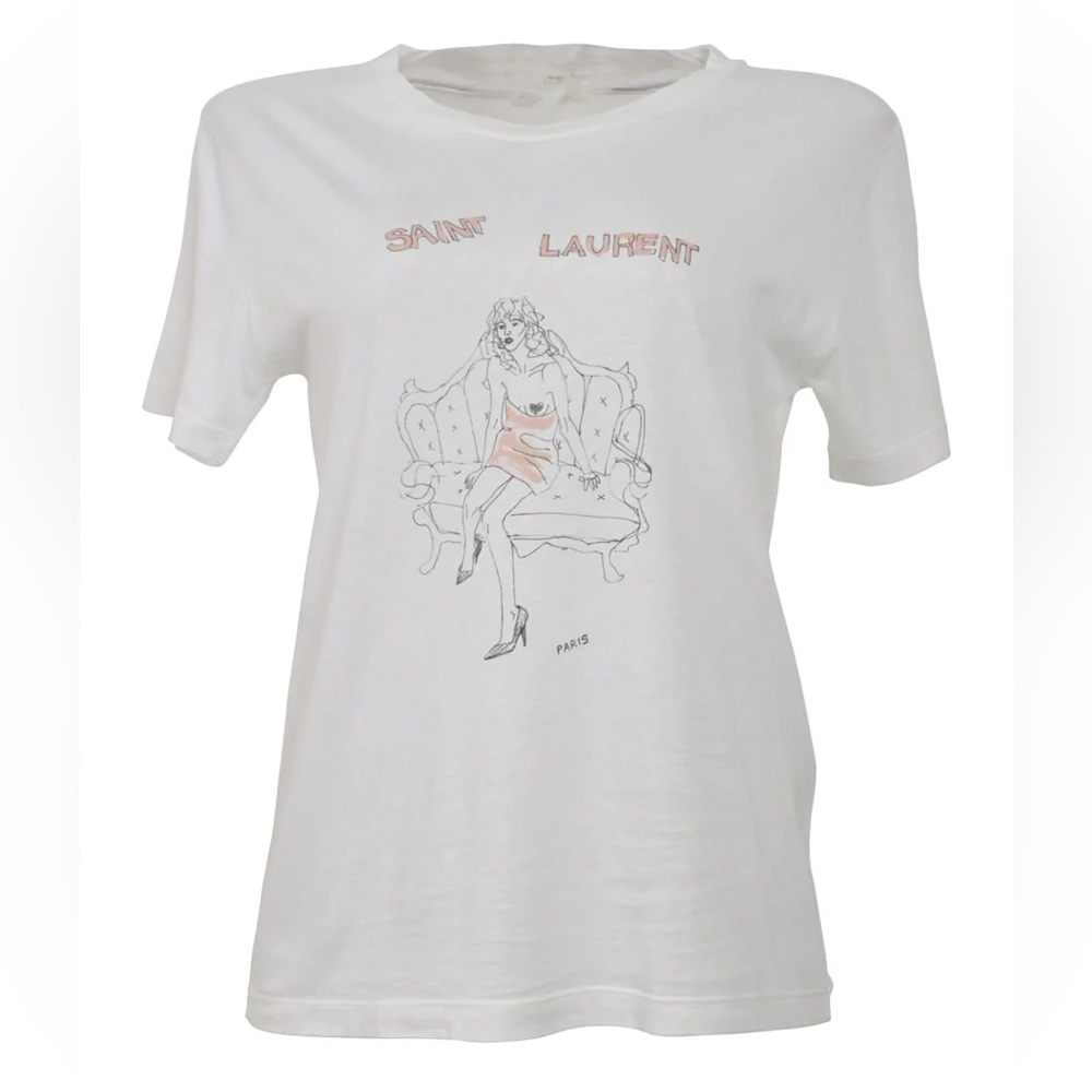 Saint Laurent Graphic Tee